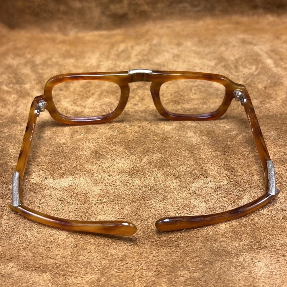 Hondo Huntley Smooth (Curated) Smooth Bold Vintage Foldable Eyeglasses - Picture 9 of 13